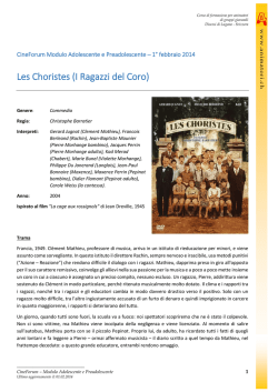 Les Choristes (I Ragazzi del Coro)