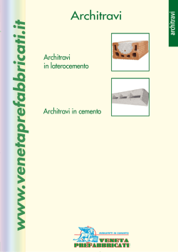 Architravi - venetaprefabbricati.it
