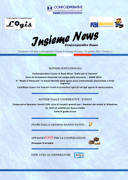 2014. Insieme News numero 02