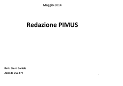 pimus 2014 - Ordine degli Ingegneri della provincia di Pistoia