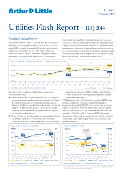 Utilities Flash Report - IIIQ 2014
