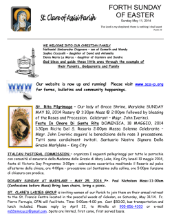 Download File - St. Clare of Assisi