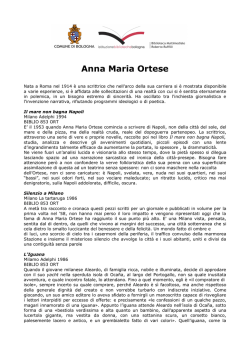 Una autrice - Anna Maria Ortese