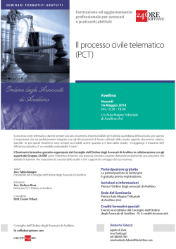 Il processo civile telematico (PCT)
