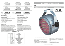 EUROSPOT LED RGB user manual.cdr