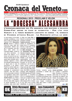 La Cronaca del Veneto 4 novembre 2014