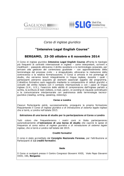 Locandina Bergamo Intensive_ ott-nov 2014