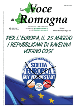 La Voce di Romagna - Partito Repubblicano Italiano