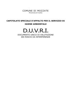 D.U.V.R.I. - Comune di Mozzate