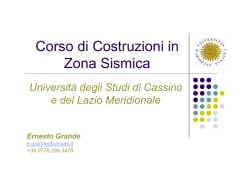 Lezione 1 - Università degli Studi di Cassino