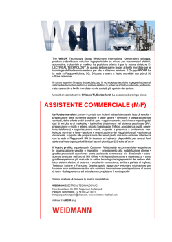 Assistente Commerciale _I