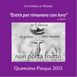 Quaresima-Pasqua 2015 - Cattedrale di Verona