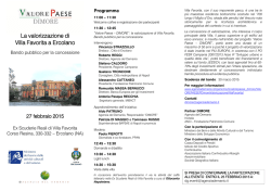 Brochure Evento Villa Favorita_Ercolano_270215