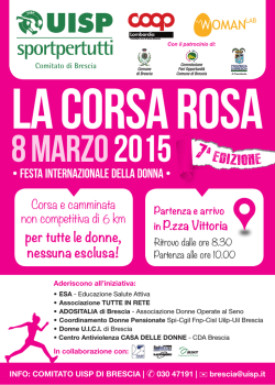 La corsa rosa - Comune di Brescia