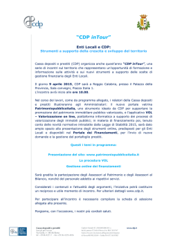 CDPinTour2015 Programma Reggio Calabria 09 04 2015