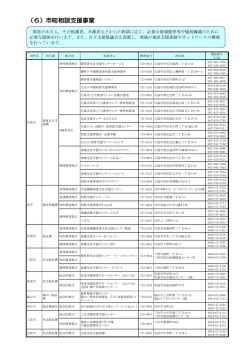 (6)市町相談支援事業 (PDFファイル)
