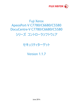 Fuji Xerox ApeosPort-V C7780/C6680/C5580 DocuCentre