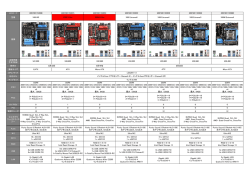 今回発表モデルの仕様および搭載機能の比較表（PDF）