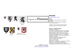 Seigneurs de Fiennes - Racines & Histoire