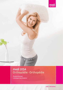 medi 2014 Orthopädie . Orthopédie