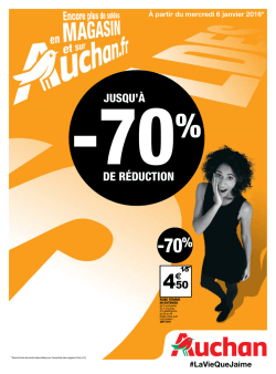 DE RÉDUCTION - Catalogue Auchan