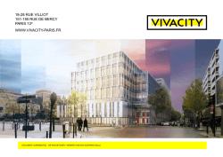 plans projet - VIVACITY - 151-155 rue de Bercy