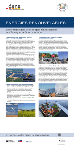 Exposition français - 2014 (PDF) - renewables