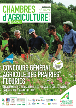 Journal Prairies Fleuries 2014