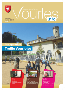 Treille Vourloise - Site officiel de la Mairie de Vourles