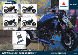 Accessoires - Suzuki Moto