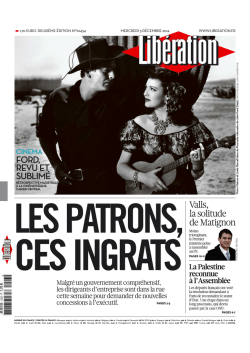 Libération du mercredi 3 décembre 2014
