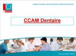CCAM Dentaire