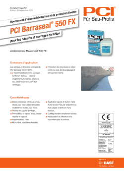 PCI Barraseal ® 550 FX