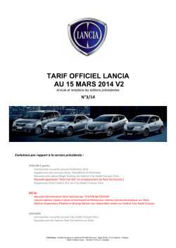 Tarifs Lancia Confidentiels 15 03 2014 v2