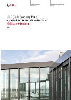Halbjahresbericht - Swiss Fund Data