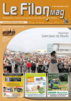 Noroît Vendéen - SEPTEMBRE 2014 - N°89