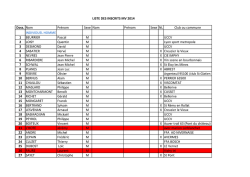 liste des inscrits au 28/11/14 - UC Creuzier-le