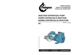 injection centrifugal pump pompe centrifuge à injection bomba