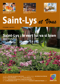 Saint-Lys : le vert lui va si bien