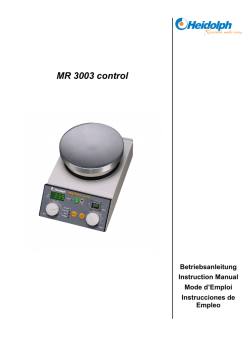 MR 3003 control