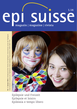 magazin | magazine | rivista Epilepsie und Freizeit - Epi