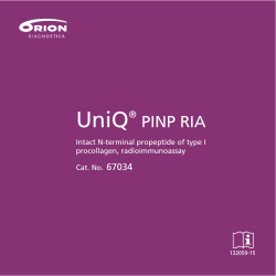 UniQ® - Orion Diagnostica