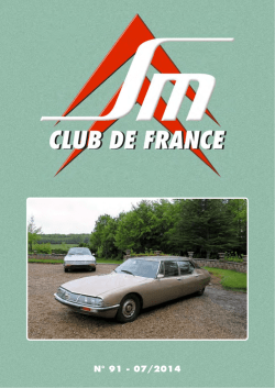 Revue 91.indd - SM Club de France