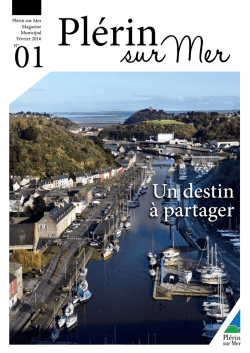 Voir imprimé PDF - Site officiel de la ville de Plérin-sur-Mer