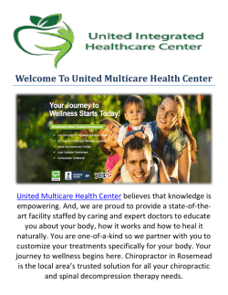 United Multicare Health Center - Chiropractor Rosemead, CA