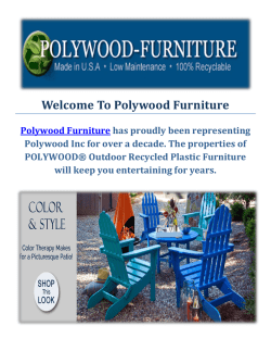 Polywood Outdoor Furniture Miami Springs, Florida