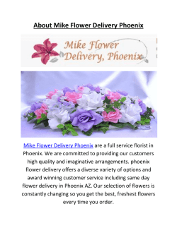 Mike Flower Delivery Phoenix  Flower Delivery In Phoenix Az