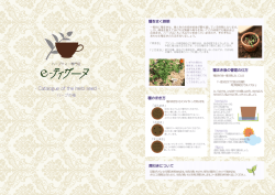 Catalogue of the herb seed - ハーブティー専門店 e