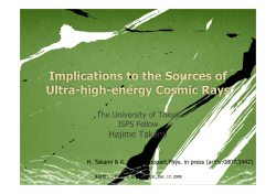 Implications to sources of ultra-high