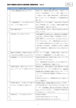 豊田市高齢者先進安全自動車購入費補助制度 Q＆A 資料3